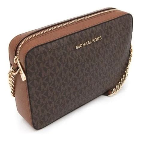 bolsa pequena mk marrom|bolsa michael kors br.